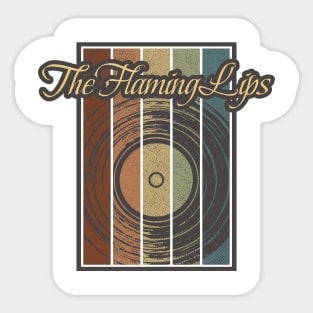 The Flaming Lips Vynil Silhouette Sticker